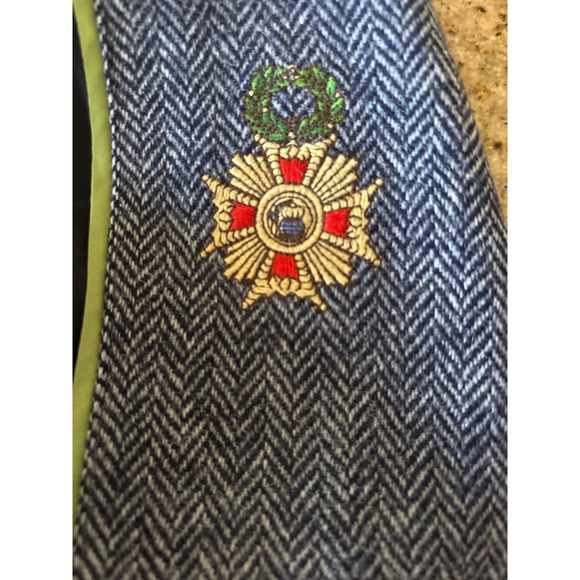 J. Crew Women's Wool Herringbone Blazer Jacket with Embroidered Detail Size 6 - Picture 5 of 12